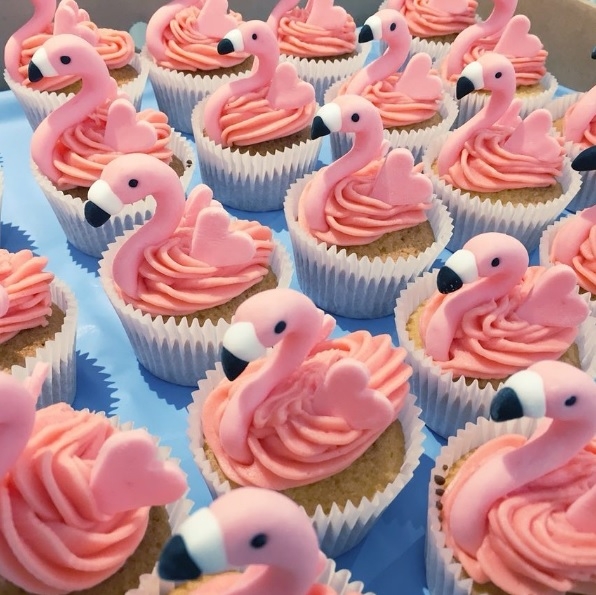 Flamingo cupcake ed è subito fenicottero fever
